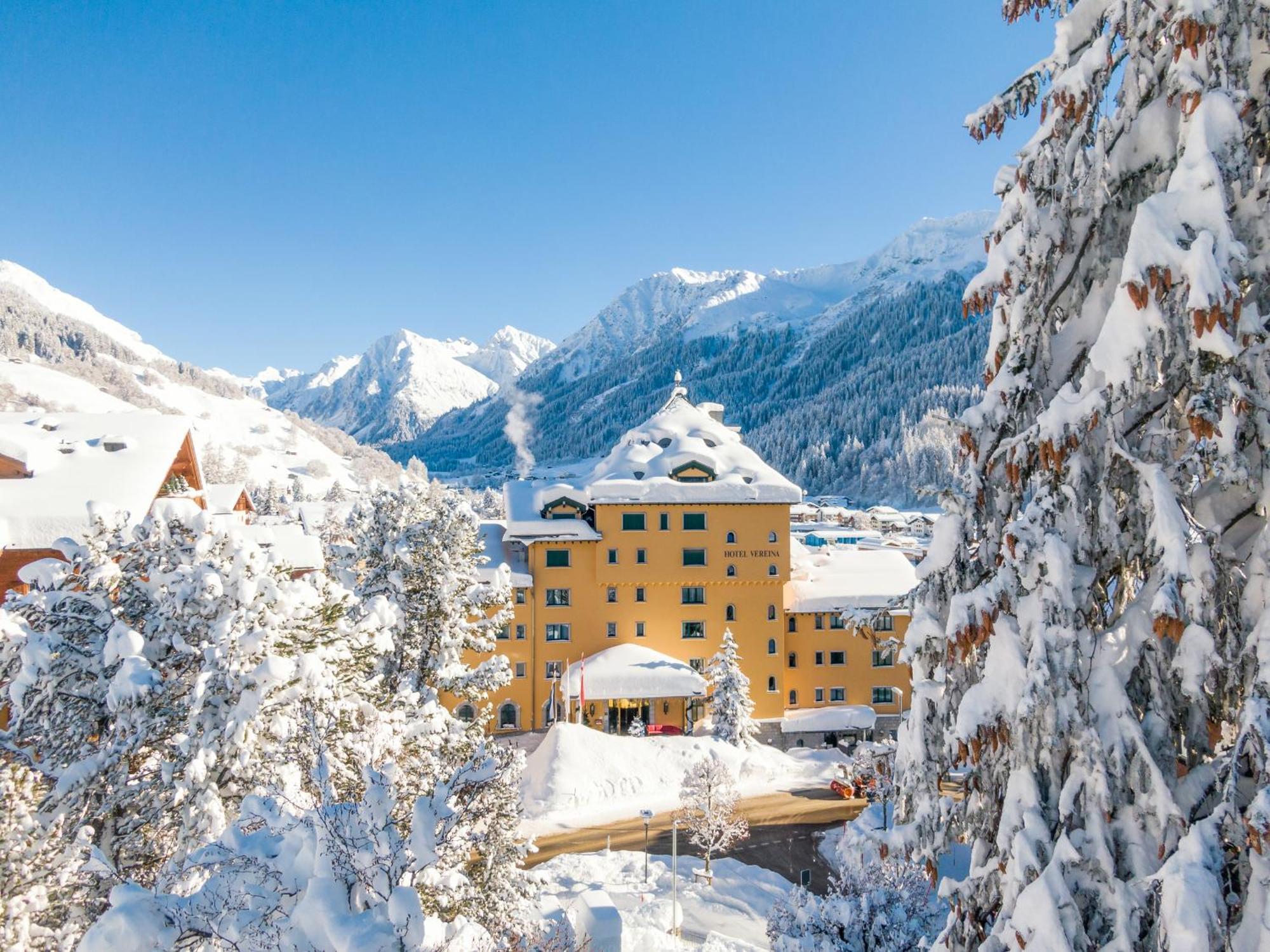 Hotel Vereina Klosters Exterior foto
