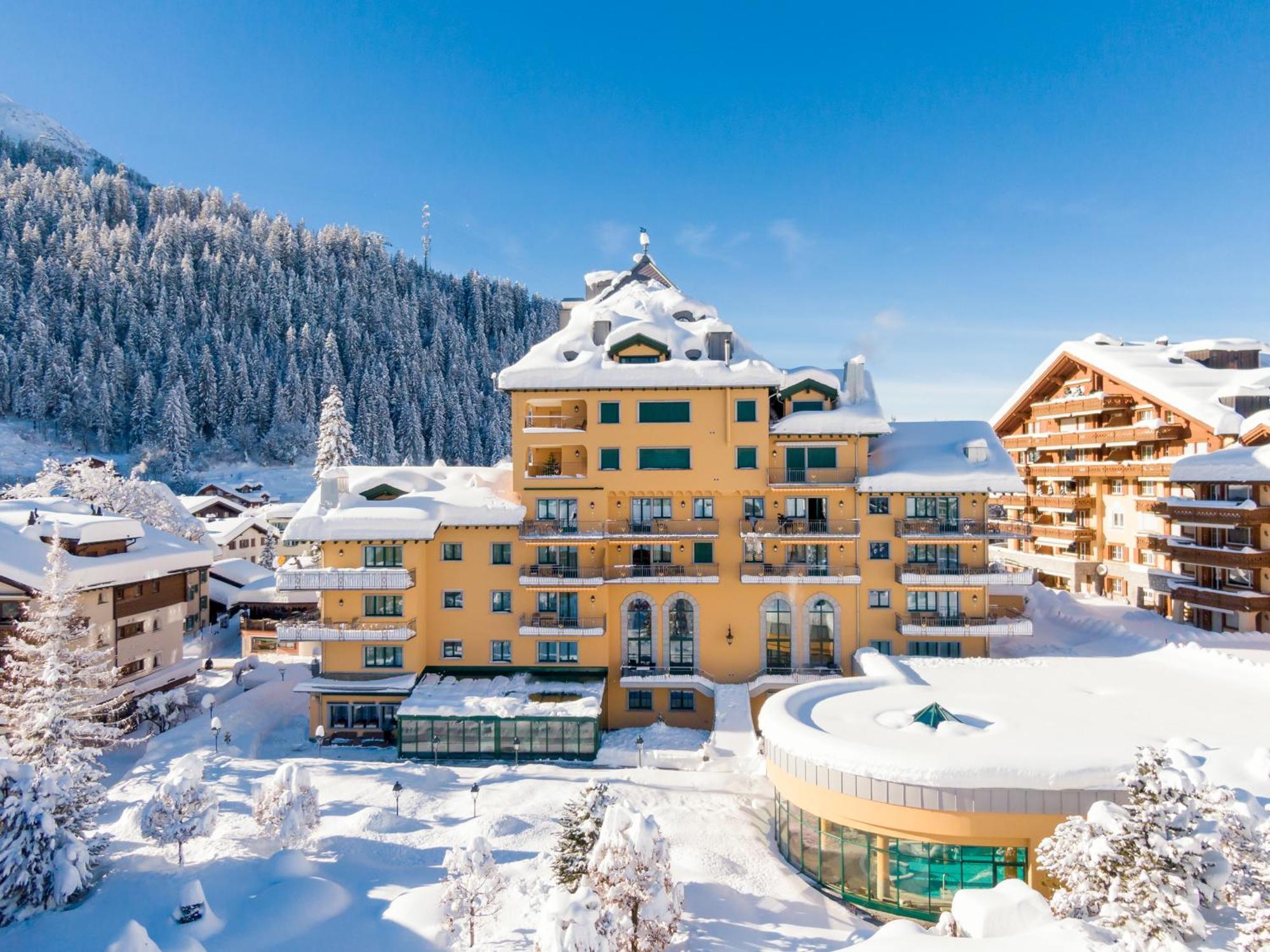 Hotel Vereina Klosters Exterior foto