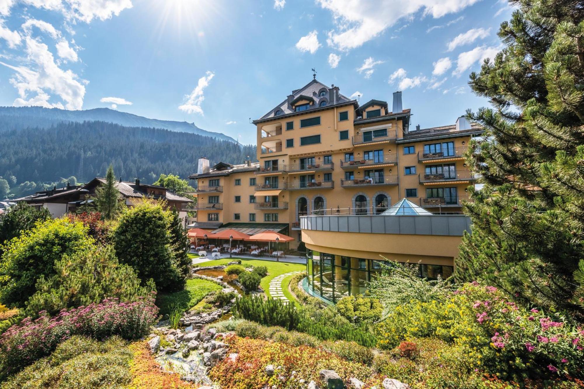 Hotel Vereina Klosters Exterior foto